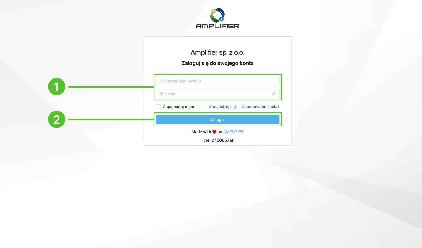 Login Amplifier S Wiki